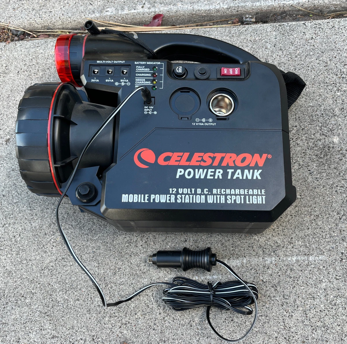 Celestron Power Tank 12v Mobile Power Station w Spotlight Power