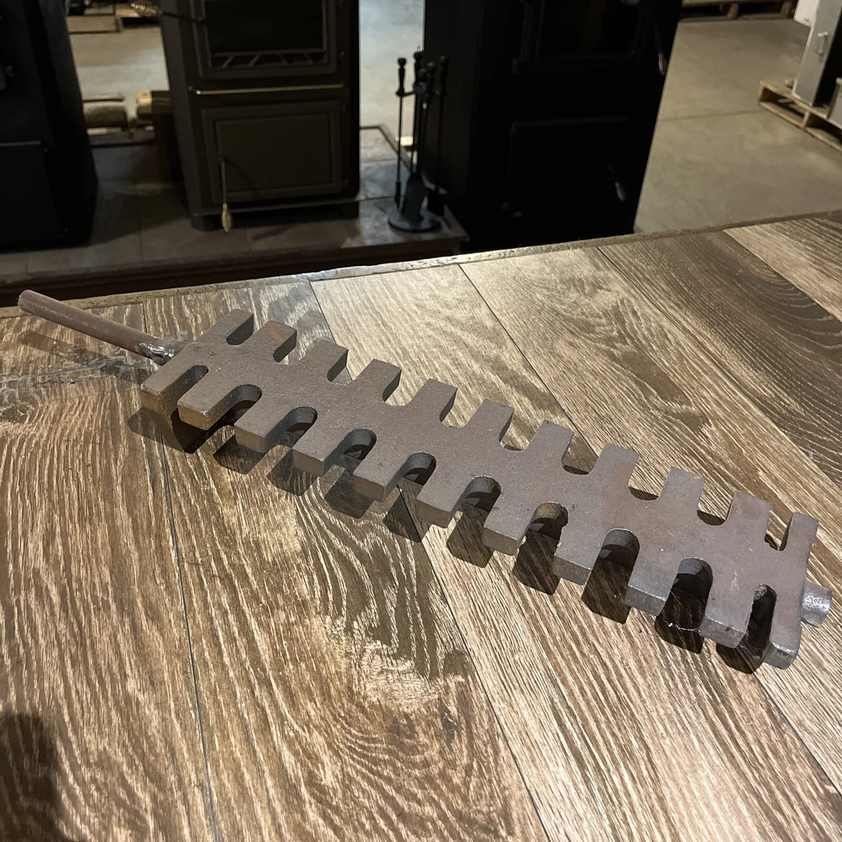Keystoker hand fired coal stove alligator grate w/ rod 18” K0116 | eBay