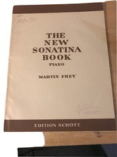 The New Sonatina Book Piano Martin Frey Edition Schott music 4b