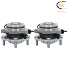 Pair Front Wheel Bearing Hub Assy For Chevy Blazer S10 GMC Sonoma Jimmy 513124