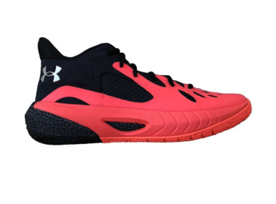 Under Armour HOVR Havoc 3 Beta Red Black Silver Shoes 3023088-601 Men Sz 11 NEW