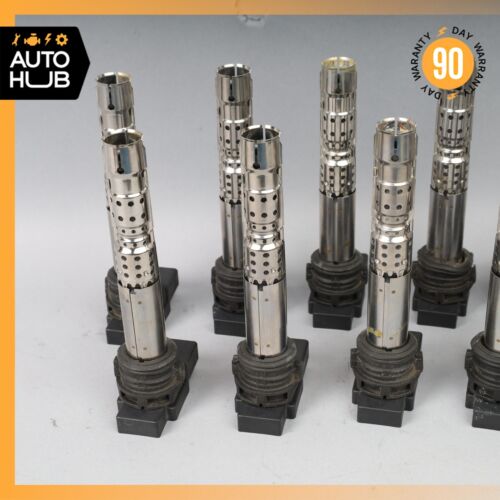 03-18 Bentley Continental Flying Spur GTC GT Ignition Coil Set of 12 OEM 80k - Picture 11 of 19