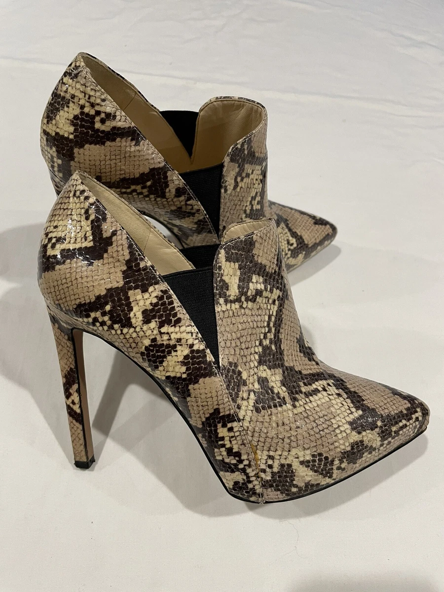 Nine west snake booties hotsell