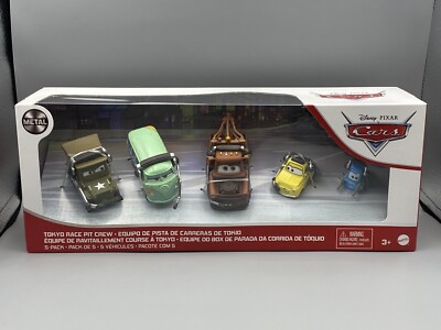 Disney Pixar Cars TOKYO RACE PIT CREW Metal Series 2021 New