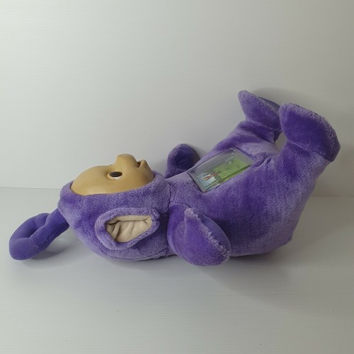 Vintage Teletubbies Tinky Winky Moving Screen Musical Plush - TOMY 1996 - Picture 4 of 8