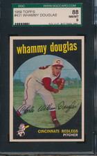 1959 Topps Whammy Douglas #431 Cincinnati Redlegs SGC 8