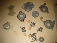 Vintage NOS Car Truck Parts Lot Brackets Clamps Plates