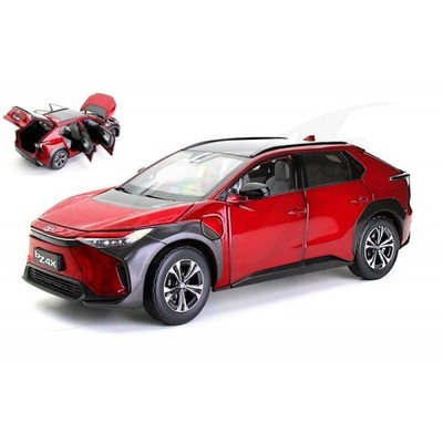 DE- SunStar TOYOTA Bz4x 2022 SUPERSONIC RED 1:18 - SS5650