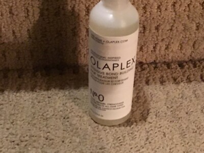 olaplex no. 0 intensive bond building hair treatment new 5.2 oz 