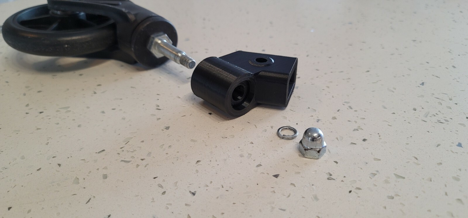 2 x Shopping Cart Replacement Wheel Couplings (for winkeep/Amazon