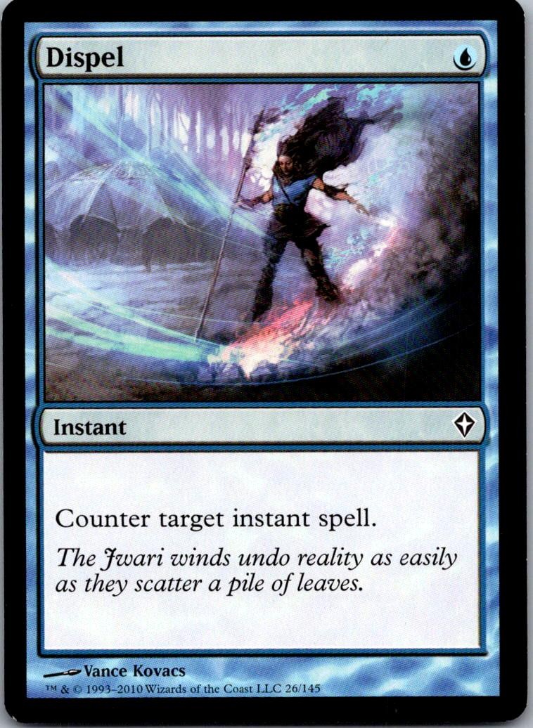 Dispel 26 Common Worldwake Magic: The Gathering Lightly Played