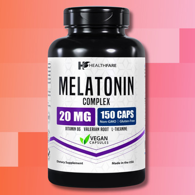 Melatonin 20mg 150 Tabs With L-Theanine, Valerian Root & Vitamin B6
