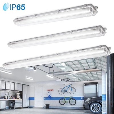 LED Feuchtraumleuchte 60/120/150 Deckenlampe Wannenleuchte Werkstatt Röhre Büro
