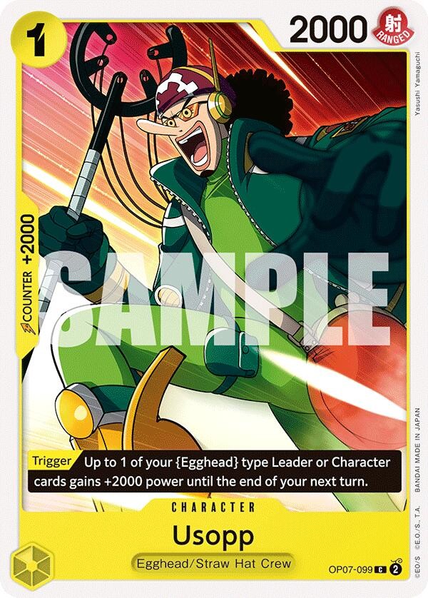 Usopp - Normal OP07-099 500 Years in the Future NM