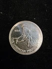 Vintage 1985 Engelhard Prospector/Eagle 1 Oz .999 Fine Silver Partial Toning
