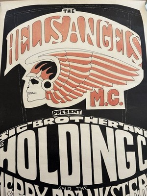 1966 AOR 2.247 Hells Angels Big Brother Janis Joplin Sokol Hall