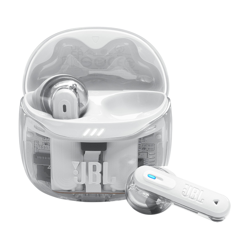 JBL Tune Flex 2 Ghost Edition - Ghost White EU
