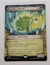 MTG - Lorwyn Eclipsed: Mutable Explorer (0327) - Showcase Rare - Near Mint 