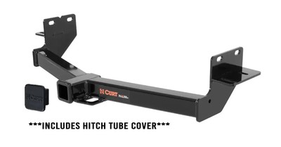 Curt Class 3 Trailer Hitch & 2'' Rubber Hitch Tube Cover for Hyundai Santa Fe XL