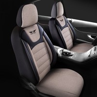 AutositzbezüGe SchonbezüGe FüR Suzuki SX4 S-Cross In Beige-Schwarz 922D43
