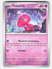 Pokemon TCG Tinkatink Paradox Rift 082/182 Common NM