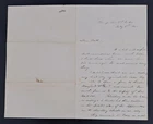 Civil War LETTER Petersburg Rebels "space a force to threaten Maryland & PA" etc