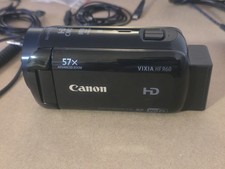Canon VIXIA HF R60 HD Camcorder 8GB Internal Memory with Polsen Cam-2W Bundle