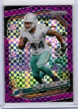 2025 Panini Prizm #20 Chop Robinson Purple Power #/49
