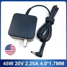 45W For Lenovo Charger Ideapad 20V 2.25A AC Adapter ADL45WCC ADL45WCD Replaces