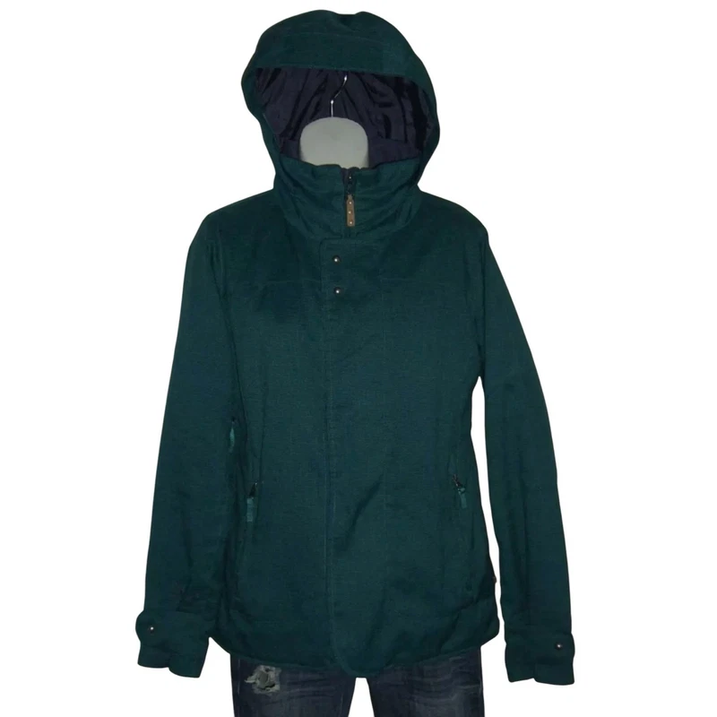 burton snow dryride gorpcore hood ski logo jacket