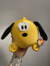 Vintage Authentic Disney Parks Pluto Round Plush Walt Disney World Disneyland