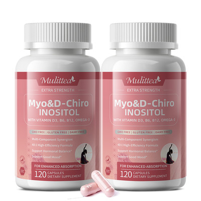 2Pack Myo-Inositol & D-Chiro Inositol Supplement for Women | Hormonal Balance