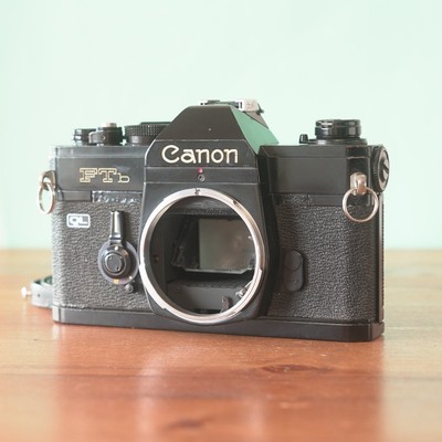 Komplette analoge Canon Ftb-N Gehäusekamera schwarz 148