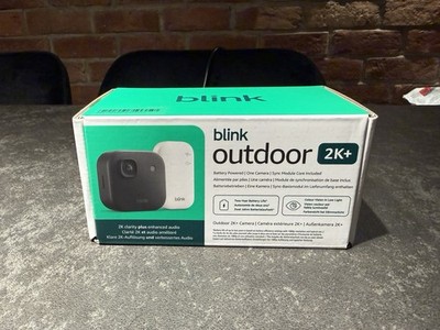 Blink Outdoor 2K+ Kamera Set schwarz inkl. Sync Module Core - NEU