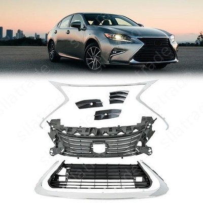 For Lexus ES300h ES350 Base 2016 2017 2018 6X Grille Molding Trim Set Assembly 