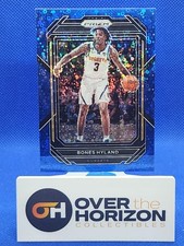 2022-23 Panini Prizm #27 Bones Hyland Prizm Blue Disco /150 Wolves