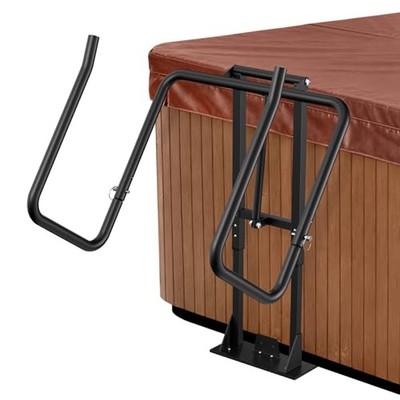 Aluminum Hydraulic Hot Tub Cover Lift, U-Shaped Bottom Insert Spa