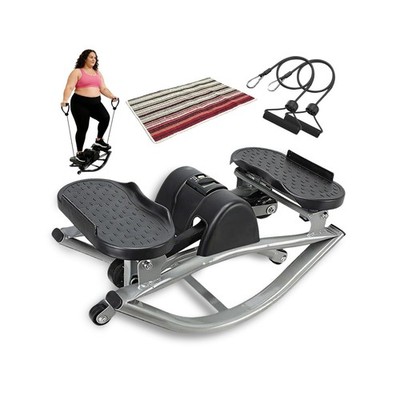 Rock Stepper, Side to Side Exercise Machine, U-Shaped Rock Stepper Machine, S...