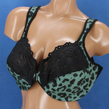 Glamorise 1245 Underwire Unlined Full Coverage Bra NWOT Size 46B H8150