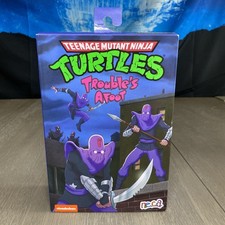 NECA Teenage Mutant Ninja Turtles Trouble   s Afoot Cartoon Ultimate Foot Soldier