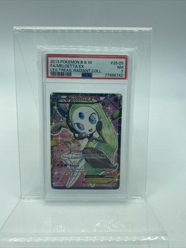 2013 Pokemon B&W Legendary Treasures Meloetta EX Full Art RC25/RC25 PSA 7