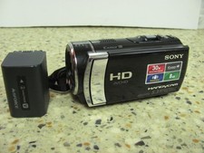 Sony HDR-CX210 Handycam Camcorder Black WORKS