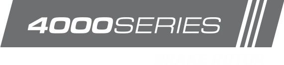 DBA para 03-07 350Z / 03-04 G35 con rotor Brembo delantero ranurado serie 4000 Foto 3 de 4