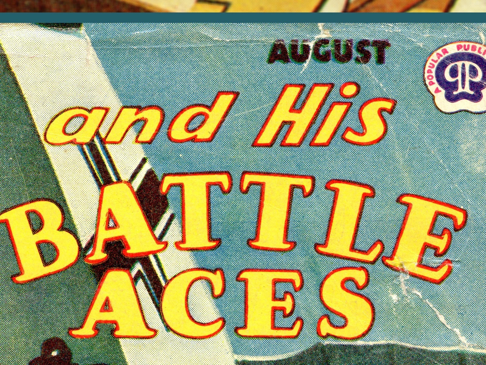 1942 Dogfight Aviation Poster | Retro Warplanes Vertical Poster