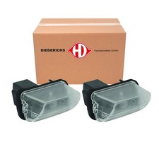 2x DIEDERICHS W5W Kennzeichenleuchte für PSA BERLINGO JUMPY 2 3 EXPERT PARTNER