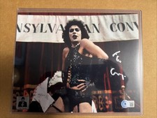 Tim Curry Signed/Autographed 8x10 Frank-n-Furter. OCCM & Curry Holo COA