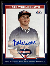 Nate Wohlgemuth 2017 Stars & Stripes Auto 193/399 #46
