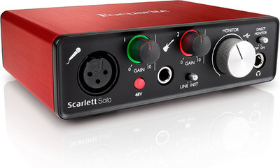 Focusrite Scarlett Solo (2G) USB-Audio-Interface