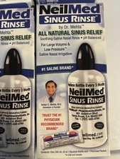 NeilMed Sinus Rinse Nasal Irrigation Kit 240mL 8oz Lot Of 4 Pro Sample 2028
