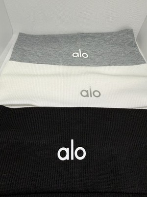 Headbands 3-Pack --Black/White/Gray Soft ribbed New In Bag